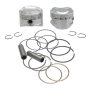 S&S Cycle 92-1111 84-99 BT LSF 3-5/8in Piston Set - .010in