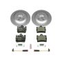 PowerStop ESK2997 Genuine Geomet Coated Rotors, ECE-R90 Brake Pads + Hardware Kit
