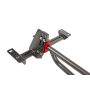 BMR 93-02 F-Body w/o DSL Torque Arm Tunnel Mount (For Stock Exhaust) - Black Hammertone