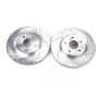 PowerStop JBR1141XPR PowerStop Evolution Performance Drilled, Slotted & Plated Brake Rotor Pair
