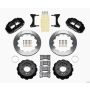 Wilwood 140-11963 Narrow Superlite 6R Front Hat Kit 12.88in 93-96 Mazda RX7