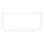 Cometic Gasket C5596-060 Cometic Chrysler A4 Block .060in AFM Oil Pan Gasket