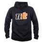 Ti22 PERFORMANCE TIP9210M Sport-Tek Black Ti22 Hoodie Medium