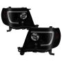 SPYDER 5085771 Projector Headlights - Version 2 - Light Bar DRL - Black Smoke