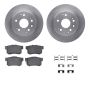Dynamic Friction 6512-58092 Rotor Kit