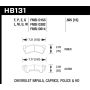 Hawk Performance HB131F.595 HPS Disc Brake Pad