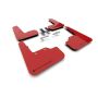 Rally Armor MF92-UR-RD/BLK Red Mud Flap/Black Logo