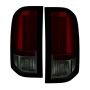 SPYDER 5001801 LED Tail Lights - Red Smoke