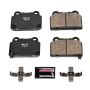 PowerStop Z23-1368 PowerStop - Z23 Daily Driver Carbon-Fiber Ceramic Brake Pads with Hardware Kit