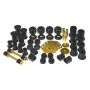 Prothane 89-94 Toyota Truck 4wd Total Kit - Black