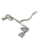 Remark RK-C4063H-07 2022+ Honda Civic Hatchback Sport Touring FL1 (Link Loop) Catback Exhaust Stainless Steel Tip