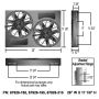 Derale 67926215 Powerpack - Brushless Dual 12