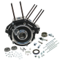 S&S Cycle 31-0052 84-91 BT w/ Stock Bore Super Stock Alternator Style Crankcase - Wrinkle Black