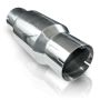 Stainless Works Catalytic Converter - Metal Matrix Hi-Flow Slim Design (2.5in End