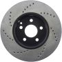 Stoptech 128.35109L Drilled Sport Brake Rotor