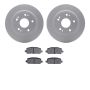 Dynamic Friction 4502-59197 Rotor Kit