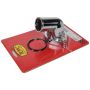 RACING POWER CO-PACKAGED RPCR6015C Chrome Aluminum SB Chevy Water Neck 15Deg