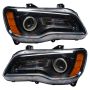 Oracle Lighting 7729-003 SMD Pre-Assembled Headlights, Non-HID, Black, Red