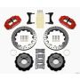 Wilwood 140-11963-DR Narrow Superlite 6R Front Hat Kit 12.88in Drill Red 93-96 Mazda RX7