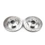 PowerStop JBR552XPR PowerStop Evolution Performance Drilled, Slotted & Plated Brake Rotor Pair