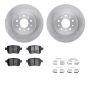 Dynamic Friction 6512-07024 Rotor Kit
