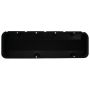 Dart 68000034 BBC Fabricated Aluminum Valve Cover Set w/ No Logo Black Anodized