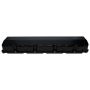 Dart 68000036 BBC Billet Aluminum Valve Cover Set w/ Logo Black Anodized