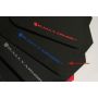 Rally Armor MF1-UR-BLK/BL Black Mud Flap/Blue Logo