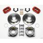 Wilwood 140-11395-R Dynapro Low-Profile 11.00in P-Brake Kit - Red Mopar/Dana 2.36in Off w/Snap Ring Brng
