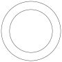 Cometic Gasket C15124 Cometic Ford 59A Flathead V8 .060in KF Oil Drain Plug Gasket - 1945-1948