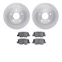 Dynamic Friction 6502-80244 Rotor Kit