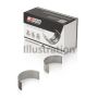 King Engine Bearings CR1658SP0.5 BMW N47 D20 A/N47S D20 D Sputter (Size +0.50mm) Connecting Rod Bearing Set