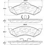 Stoptech 308.08200 Street Brake Pads