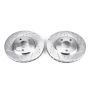 PowerStop AR8341XPR PowerStop Evolution Performance Drilled, Slotted & Plated Brake Rotor Pair