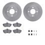 Dynamic Friction 6612-73031 Rotor Kit