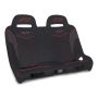 PRP Seats A4901-204 PRP Polaris RZR XP4 1000/XP4 Turbo/XP4 Turbo S RST Rear Suspension Bench- Black/Red