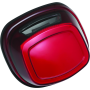 Kuryakyn 2910 Tracer LED Taillight Red Lens With License Light