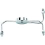 TwinPower 035451 Twin Power Chrome Junction Block Male AN3 Narrow Glide Custom
