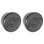 RockJock JK Frame Tube Plugs Frame Front CNC Machined Black Delrin