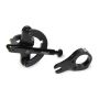 MPD RACING MPD84000C Push Lock Shifter Clamp On Style Black