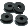 Bikers Choice 488702 94-13 FLHR 00-13 FLSTC Replacement Windshield Bushings Replaces H-D 67621-94 (4)