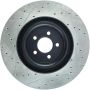StopTech Slotted & Drilled Sport Brake Rotor - 2015 Ford Mustang GT - Front Left