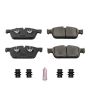 PowerStop Z23-1636A PowerStop - Z23 Daily Driver Carbon-Fiber Ceramic Brake Pads with Hardware Kit