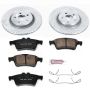 PowerStop K4612 Z23 Daily Driver Carbon-Fiber Ceramic Brake Pad and Drilled & Slotted Rotor Kit