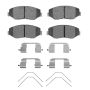 Dynamic Friction 1310-0914-01 Brake Pad Kt