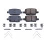 PowerStop 17-1914 PowerStop - Z17 Low-Dust Ceramic Brake Pads with Hardware