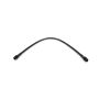 FRAGOLA FRG312016-BL #3 PTFE Hose Str x Str 16in Length w/Blk Cover