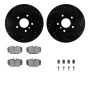 Dynamic Friction 8612-11001 Rotor Kit