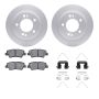 Dynamic Friction 4512-21074 Rotor Kit
