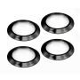 Rugged Ridge AC Vent Bezels Black 07-10 Jeep Wrangler JK